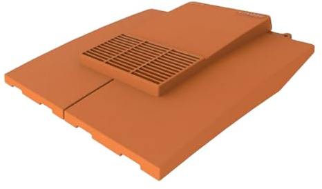 Timloc Plain Tile Roof Vent RTV-PGR Roofing Slate Ventilation (Terracotta)