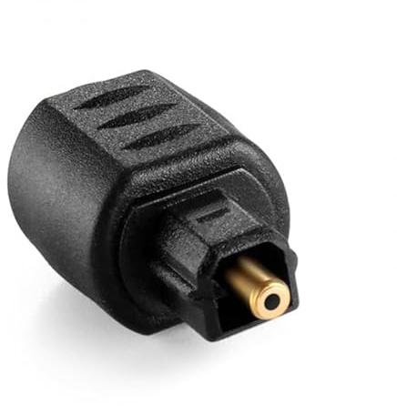 Adaptateur audio optique mini jack femelle 3,5 mm vers Toslink mâle