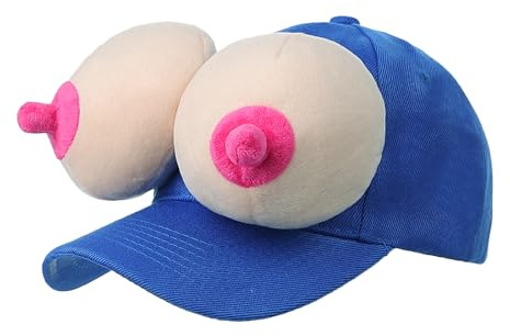 NICEYEA Accessoires für Erwachsene Brustkappen Genitalkappen Ausgefallene Baseballkappen Lustige Kopfbedeckungen Partydekorationssets Karneval Junggesellinnenabschiede Themenparty-Kopfbedeckungen