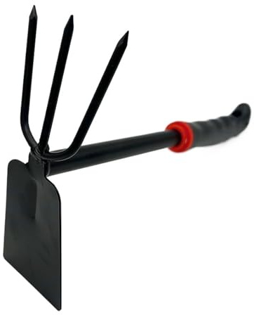 Accessori for il giardinaggio domestico Utensili manuali Vanga Pala Rastrello Forchetta Zappa Combinazione(Two end rake hoe)