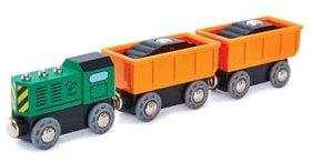 Hape - Tren de Mercancías Diésel (Toynamics E3718)
