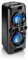 Karcher PS 4460 PartyBox in schwarz, Tragbarer Bluetooth Lautsprecher groß, Party Musikbox mit kraftvollem Bass und Lichteffekten, Mobile Box mit Akku, mit Radio, USB, inkl. Mikrofon