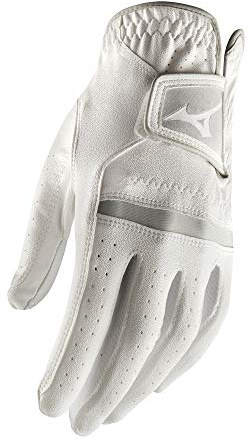 Mizuno 2020 Comp - Guanti da donna per mancini, taglia M, colore: Bianco