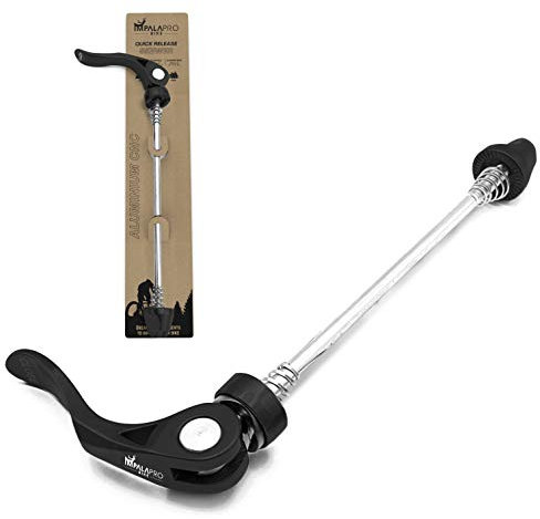 IMPALAPRO Bike Cierre Rapido Bicicleta Individual Aluminio - Cierre Eje Pasante Rueda Bicicleta - Cierre Rápido Rueda - Cierres Rapidos Bicicleta Carretera (Trasero 135m)