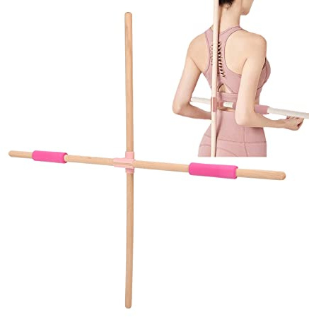 2 X Korrekturstäbe Yoga-Stab Haltungskorrektur Bucklige Korrektur Körperformtraining Leichter Übungsstab für Fitnesstrainer 31 5 Zoll