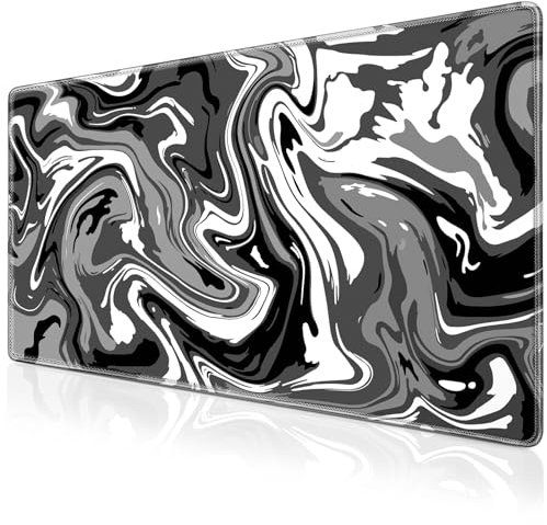 Acezeek Almohadilla Ratón, Mouse Pad XXL 900x400mm(35,4×15,7 in) con Borde Cosido Alfombrilla Raton,Mousepad Gaming Antideslizante,Alfombrilla Ratón Grande Impermeable para el Hogar,Oficina,Juego