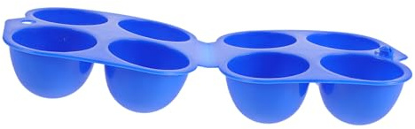 Homoyoyo Boîte à Œufs Étanche Compartiments Portable Support Robuste et Réutilisable pour Transport et Rangement Réfrigérateur Camping et Pique