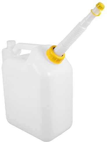 Didiseaon Bouteille de Mélange Huile Moteur Étanche avec Tube Doseur pour Tronçonneuse Tondeuse Débroussailleuse Moteur