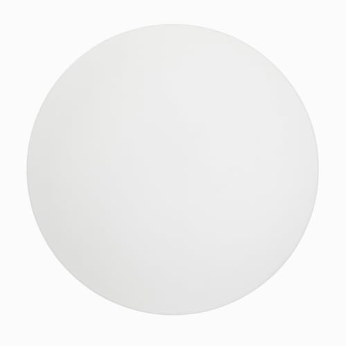 Recambio cristal plafón redondo (Blanco mate, 35 cm)