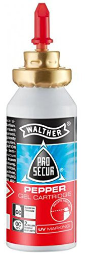 P2P Pfeffergel-Kartusche, 11 ml, Tierabwehr Mittel geeignet für PGS und HDR 50 Launcher, Pistolen Abwehrgel zur Selbstverteidigung von Tieren, Sprühweite 4.5 m