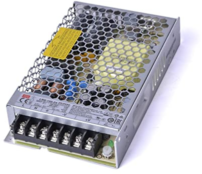 KingLed – MeanWell Fuente de alimentación Meanwell Modelo LRS-150-24 150W 24V Transformador Switching Mean Well NO resistente al agua IP20 para Tiras LED – cód.1987