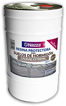 Resina Protectora para Suelos de Hormigón al Disolvente CALIDAD EXTREMA | Alto Rendimiento a Una Sola Capa | 25 Litros