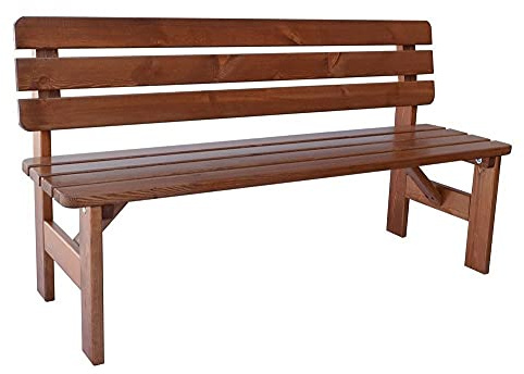 Holzbank Viking - 150 cm, lackiert