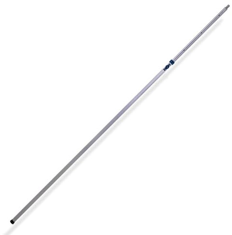 Manche télescopique aluminium - 3 mètres - Gris