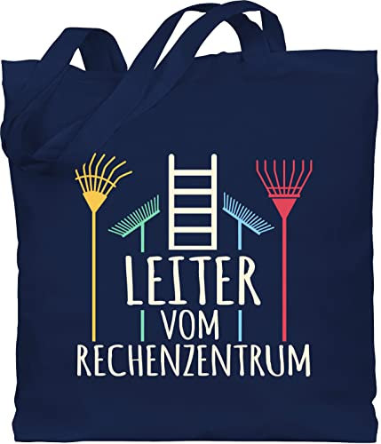 Shirtracer Baumwolltasche - Herren & Männer Geschenke - Leiter vom Rechenzentrum hell - Unisize - Navy Blau - landschaftsgärtner geschenk männertag garten jutebeutel gärtner baumwolle gärtnern