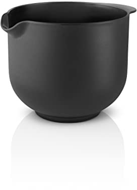 Eva-Trio | Eva Rührschüssel 1,5 l |Die optimale Rührschüssel für vielfältige Situationen – 4 gängige Größen und EIN praktischer Multifunktions-Deckel (separat erhältlich) | Black