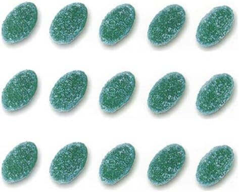 Bonbons gommeux frais au menthol De Antoni Kg 1 - Pastilles de pierres précieuses de pin