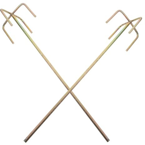 WOONEKY 2pcs Electric Tool Accessories Cement Mixing Sticks Mix Rods for Electric Drill Stirring for Epoxy Mixers and Tools Random Style