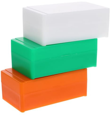 OUNONA 3 StüCke Mikroskop ObjektträGer Box Lagerung Organizer Mikroskop ZubehöR Schlitz KanäLe FüR Labor Verwenden Lagerung Organizer