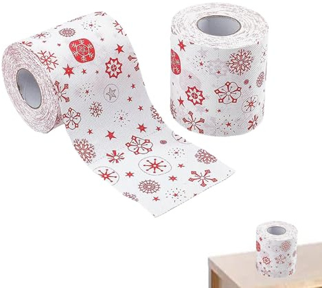 Weihnachts-Toilettenpapier, Weihnachtsmotiv, Seidenpapier mit | Weihnachtsdruck, Papierservietten mit Weihnachtsmotiv, Papierserviette mit Weihnachtsmotiv