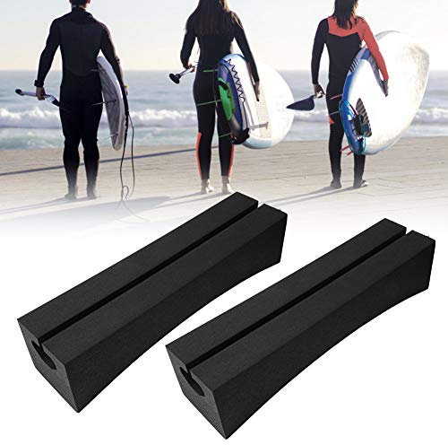 ZenithAur Auto-Dachträger, langlebig und tragbar, universelle weiche ovale Eva-Stangen für Outdoor-Sportarten, Kajak, Surfbrett, Stand-Up-Paddle