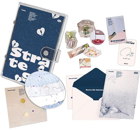 TWICE - 14th Mini Album [STRATEGY] (Highlight Ver.) Diary + CD-R + Lyrics Letter + Sticker Pack + Photocard + 5 Extra Photocards