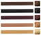 Wax Filler Wood Repair Sticks, 5 Pcs Wood Filler Stick Furniture Repair Wax Crayons Kit Wood Markers Wax Sticks for Door Table Wood Floor Scratches Holes, 11cm (A)