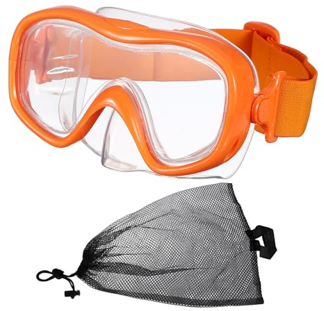 PATIKIL Maschera Da Snorkeling Con Copri Naso Maschera Da Sub In Silicone Attrezzatura Subacquea Anti Appannamento Maschera Da Sub Visione Ampia Senza Sfocatura Vetro Temperato