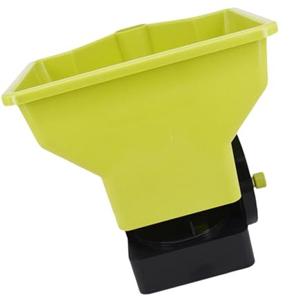 Shntig Spandiconcime per piantine a mano singola con impugnatura ergonomica, materiali ABS per giardinaggio e agricoltura, erogazione regolabile, spargitore di piantine in mano per e giardino