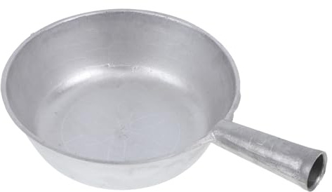 TOYANDONA Mestolo per Acqua in Alluminio Spesso con Manico Corto Cucchiaio da Cucina Sicuro e Resistente Utensile Casa Pratico per Cucina Ristorante Sauna e Giardino