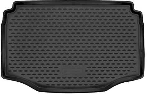 J&J AUTOMOTIVE | Gummi-Kofferraumwanne Kofferraummatte Kofferraum-Schutzmatte Kompatibel Arona ab 2017 (Untere Boden), Anti-Rutsch, Geruchlos