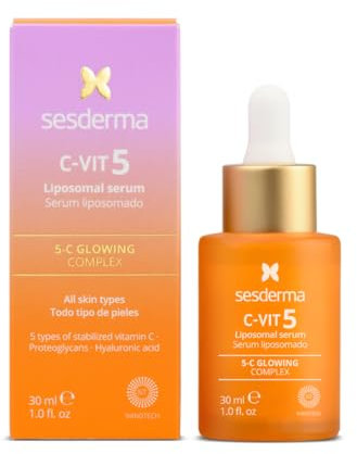 Sesderma C-Vit Liposomal Serum 30ml - Hydrating Vitamin C Serum for Face - Anti Aging Serum - Grade Skincare - Radiant and Youthful Skin - Cruelty Free Formula