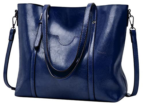 Handtaschen für Damen, große Designer-Damentasche, Geldbörse, Leder, Kuriertasche für Herren, klein, blau, Einheitsgröße