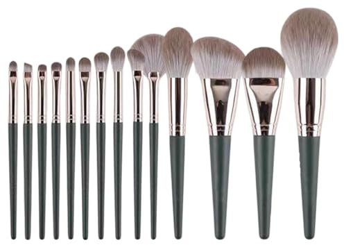 Makeupborstar Set med skönhetsapplikatorer | Set med tätt packade makeupborstar För kvinnor, resor, salongsbesök, , daglig sminkrutin, makeupövning, applikationsträning