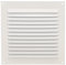 Amig - Griglia di Ventilazione in Alluminio | Facile da Montare | Per Interni ed Esterni | Compatibile con Griglia Aerazione 30x30 | Bianca, 150 x 150 mm