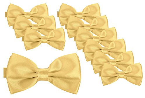 BomGuard papillon da uomo set da 10 – Oro chiaro