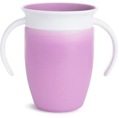 Munchkin Miracle 360 Sippy Cup, from 6+ Months- 7oz/207ml Purple