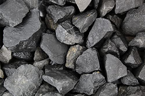 Ziersplitt 5 kg Splitt gewaschen Nero Ebano Körnung 16-22 mm Gabionenfüllung Deko Garten