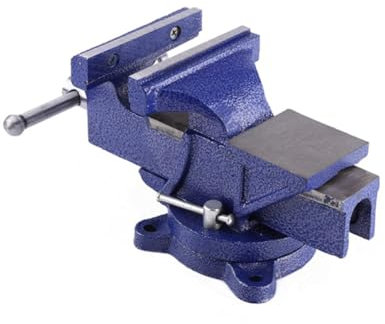 Angoily Étau De Travail Du Bois Étau De Table Plat De 6 Pouces En Acier Pour Le Travail Des Métaux La Fabrication De Bijoux Et Portable