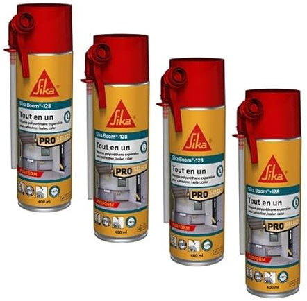 SIKA - Mousse polyuréthane expansive - Sika Boom 128-4x500ml