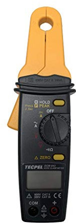 TECPEL DCM-043 Digital AC/DC clamp meter, clamp transmitter, high resolution of 1mA