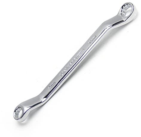 Utoolmart Metal Dual Offset Ring 12 Point 10mm 8mm Box End Wrench Spanner