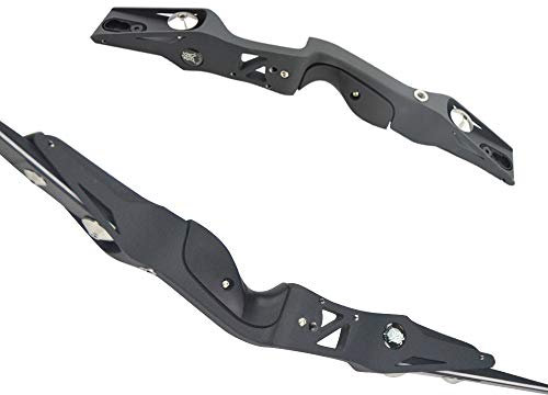 MILAEM 17 Zoll Bogenschießen Bogen Riser ILF Magnesiumlegierung Takedown Recurve Bogen Griff Rechtshänder Outdoor Jagd