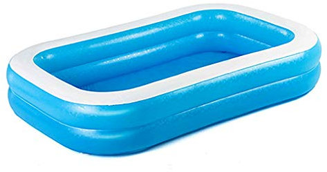 BLUE SKY - Piscina Gonfiabile - Gioco all'aperto - 069072 - Blu - Piscina per bambini - Plastica - 262 cm x 175 cm - Bambino - Piscinetta - Spiaggia - A partire dai 6 anni