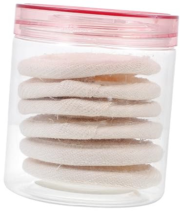 FOMIYES 2pezzi Panni Struccanti Rete Di Luffa Per Pulizia Viso Per Rimozione Makeup Per Uso Familiare e Viaggi Riutilizzabili e Leggeri