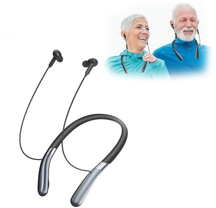Britzgo Dispositivo da collo senza fili Si collega tramite Bluetooth Cancellazione intelligente del rumore Aiuta a svolgere attività fisica Ascoltare la musica Comunicare Guardare la TV