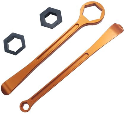 TIRGE Motorrad-Reifen-Werkzeug-Set, Raceline-Hebel, Sechskantschlüssel, Schraubenschlüssel, Reifenwechsel, 10 mm, 13 mm, 22 mm, 27 mm, 32 mm, für EXC SX