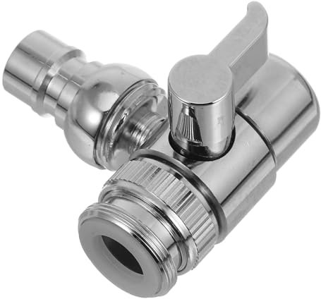 HOLIDYOYO Wasseranschlussadapter Kupfer Für Waschmaschinen Und Geschirrspüler Langlebig Und Installieren Für Sicheren Von Zulaufschläuchen