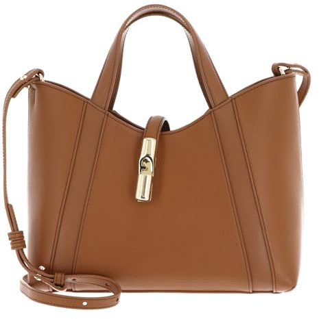 FURLA Goccia Tote Bag S Brandy