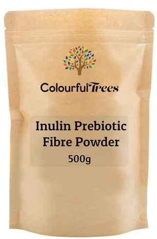 Inulin Powder 500g | Natural Prebiotic Fibre Supplement for Gut & Digestive Health by Colourful Trees